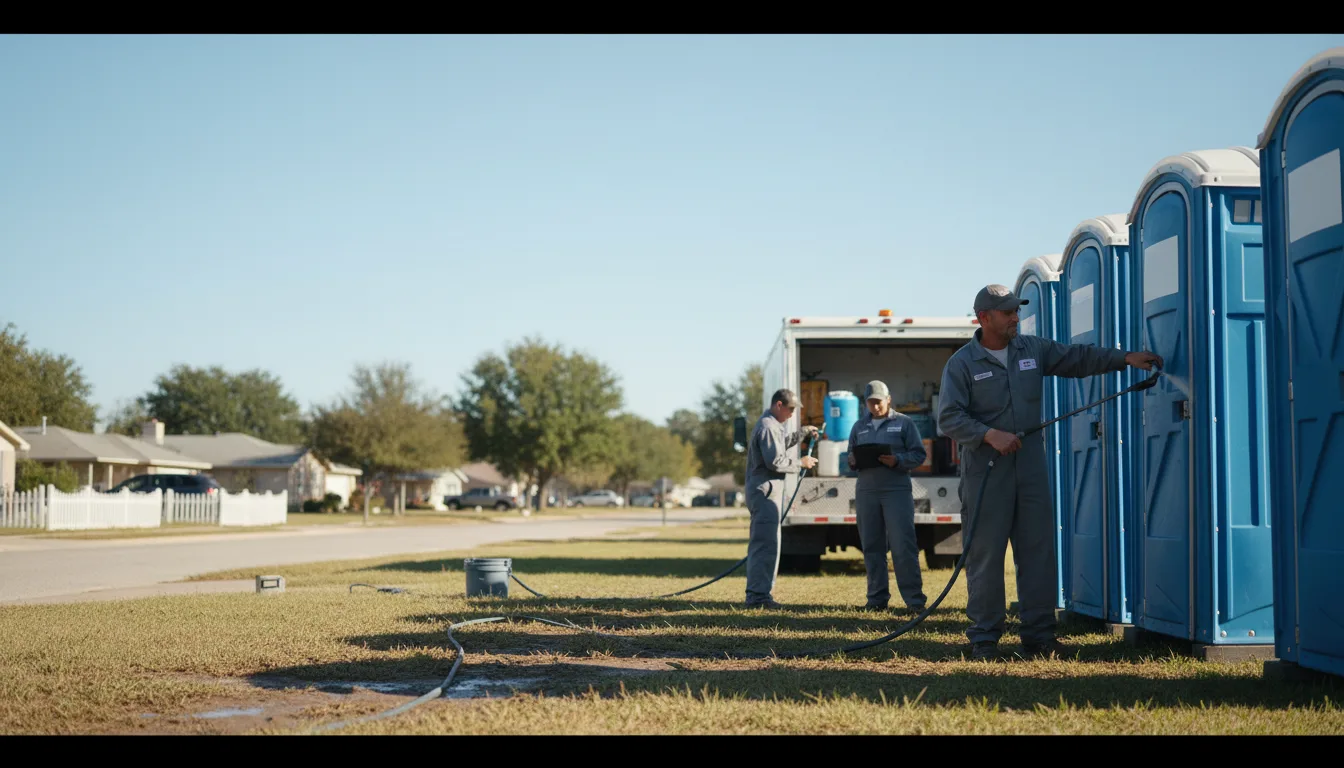 Long-Term Portable Toilet Rental in Hollister, NC near me